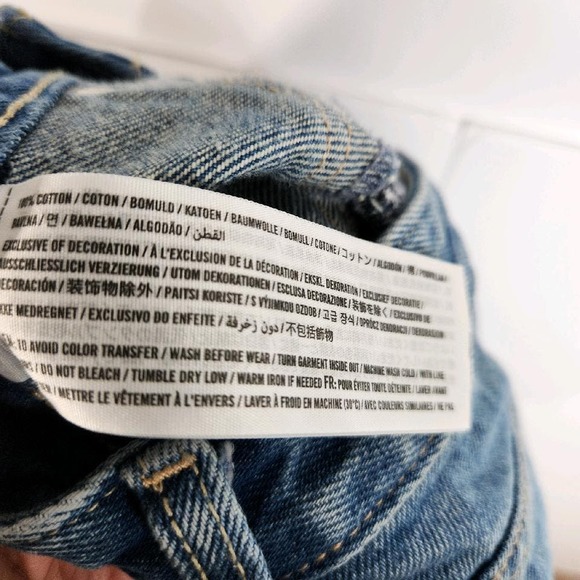 Abercrombie & Fitch Annie High Rise Floral Embroidered Shorts Womens 26/2 - Picture 5 of 7